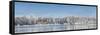 Panorama pas du houx-Phillipe Manguin-Framed Stretched Canvas