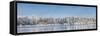 Panorama pas du houx-Phillipe Manguin-Framed Stretched Canvas