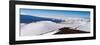 Panorama photograph of snow on the summit of Mauna Kea, Hawaii-Mark A Johnson-Framed Photographic Print