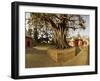 Panorama Produced by Joining Several Images, at One of the Holiest Hindu Sites, Kathmandu-Don Smith-Framed Photographic Print