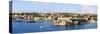 Panorama. Rhodes Town Harbor. Rhodes, Greece-Tom Norring-Stretched Canvas