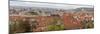 Panorama. Roofs. Cityscape. View from Prague Castle. Prague. Czech Republic-Tom Norring-Mounted Photographic Print