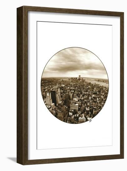 Panorama Round-Igor Maloratsky-Framed Art Print