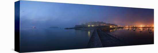 Panorama Saint Malo-Philippe Manguin-Stretched Canvas