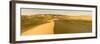 Panorama. Sand Dunes at Sunset. Gobi Desert. Mongolia.-Tom Norring-Framed Photographic Print