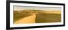 Panorama. Sand Dunes at Sunset. Gobi Desert. Mongolia.-Tom Norring-Framed Photographic Print