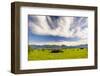 Panorama Scenery in Bavaria with Foehn Clouds-Wolfgang Filser-Framed Photographic Print