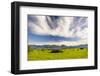 Panorama Scenery in Bavaria with Foehn Clouds-Wolfgang Filser-Framed Photographic Print