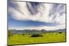 Panorama Scenery in Bavaria with Foehn Clouds-Wolfgang Filser-Mounted Photographic Print