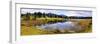 Panorama Scenery in Bavaria with Hegratsrieder in Front of the Ammergauer Mountains-Wolfgang Filser-Framed Photographic Print