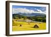 Panorama Scenery in Bavaria with View-Wolfgang Filser-Framed Photographic Print