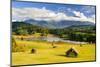 Panorama Scenery in Bavaria with View-Wolfgang Filser-Mounted Photographic Print