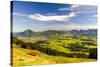 Panorama Scenery in Bavaria-Wolfgang Filser-Stretched Canvas