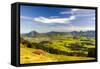 Panorama Scenery in Bavaria-Wolfgang Filser-Framed Stretched Canvas