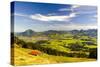 Panorama Scenery in Bavaria-Wolfgang Filser-Stretched Canvas