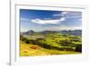 Panorama Scenery in Bavaria-Wolfgang Filser-Framed Photographic Print