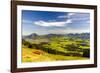 Panorama Scenery in Bavaria-Wolfgang Filser-Framed Photographic Print