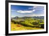 Panorama Scenery in Bavaria-Wolfgang Filser-Framed Photographic Print