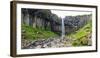 Panorama, Skaftafell National Park, Svartifoss-Catharina Lux-Framed Photographic Print