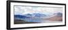Panorama Snow Mountain Range and Lake Landscape at Scotland Highland Area United Kingdom-vichie81-Framed Photographic Print