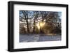 Panorama, Snowscape, Saaler Bodden-Catharina Lux-Framed Photographic Print