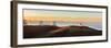 Panorama. Sunset at Maunakea Observatory. Hawaii. Usa-Tom Norring-Framed Photographic Print