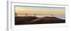 Panorama. Sunset at Maunakea Observatory. Hawaii. Usa-Tom Norring-Framed Photographic Print