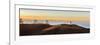 Panorama. Sunset at Maunakea Observatory. Hawaii. Usa-Tom Norring-Framed Photographic Print