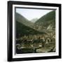Panorama Taken from the Hautecour Road, Moutiers (Savoy, France), around 1900-Leon, Levy et Fils-Framed Photographic Print