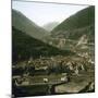 Panorama Taken from the Hautecour Road, Moutiers (Savoy, France), around 1900-Leon, Levy et Fils-Mounted Photographic Print