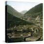 Panorama Taken from the Hautecour Road, Moutiers (Savoy, France), around 1900-Leon, Levy et Fils-Stretched Canvas