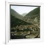 Panorama Taken from the Hautecour Road, Moutiers (Savoy, France), around 1900-Leon, Levy et Fils-Framed Photographic Print