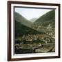 Panorama Taken from the Hautecour Road, Moutiers (Savoy, France), around 1900-Leon, Levy et Fils-Framed Photographic Print