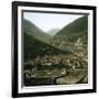 Panorama Taken from the Hautecour Road, Moutiers (Savoy, France), around 1900-Leon, Levy et Fils-Framed Photographic Print