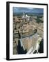 Panorama to Cathedral, Sienna, Tuscany, Italy-Peter Thompson-Framed Photographic Print