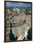 Panorama to Cathedral, Sienna, Tuscany, Italy-Peter Thompson-Framed Photographic Print