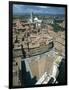 Panorama to Cathedral, Sienna, Tuscany, Italy-Peter Thompson-Framed Photographic Print