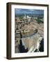Panorama to Cathedral, Sienna, Tuscany, Italy-Peter Thompson-Framed Photographic Print