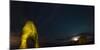 Panorama, USA, Arches National Park, Delicate Arch, Starry Sky-Catharina Lux-Mounted Photographic Print