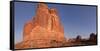 Panorama, USA, Arches National Park, the Organ-Catharina Lux-Framed Stretched Canvas