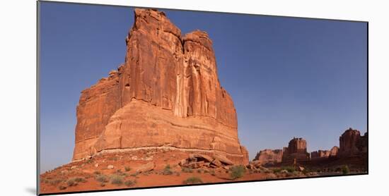 Panorama, USA, Arches National Park, the Organ-Catharina Lux-Mounted Photographic Print