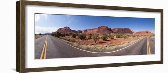 Panorama, USA, Capitol Reef National Park-Catharina Lux-Framed Photographic Print