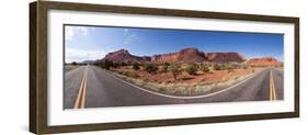 Panorama, USA, Capitol Reef National Park-Catharina Lux-Framed Photographic Print