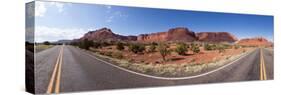 Panorama, USA, Capitol Reef National Park-Catharina Lux-Stretched Canvas