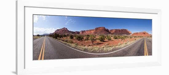 Panorama, USA, Capitol Reef National Park-Catharina Lux-Framed Photographic Print