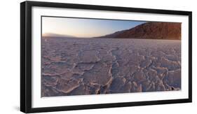 Panorama, USA, Death Valley National Park, Bad Water-Catharina Lux-Framed Photographic Print