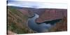 Panorama, USA, Flaming Gorge Nationwide Recreation Area-Catharina Lux-Stretched Canvas