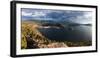 Panorama, USA, Flaming Gorge Nationwide Recreation Area-Catharina Lux-Framed Photographic Print