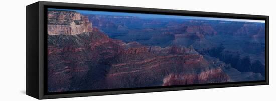 Panorama, USA, Grand Canyon National Park, South Rim-Catharina Lux-Framed Stretched Canvas