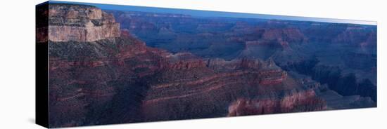 Panorama, USA, Grand Canyon National Park, South Rim-Catharina Lux-Stretched Canvas